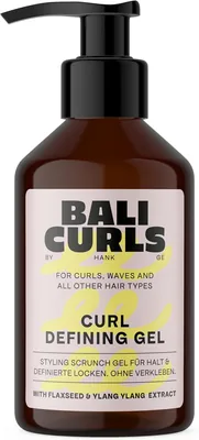Bali Curl Definer Gel - Definieerende Krulgel met Linzenpit en Ylang-Ylang Extract - Vegan Krulgel voor Glanzende en Gedefinieerde Krullen