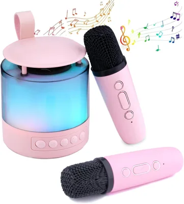 MCSWSEE Máquina de Karaoke Profesional con Micrófonos Bluetooth
