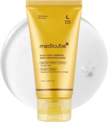 Medicube Kojic Acid Turmeric Night Wrapping Mask 75ml | Save 56%