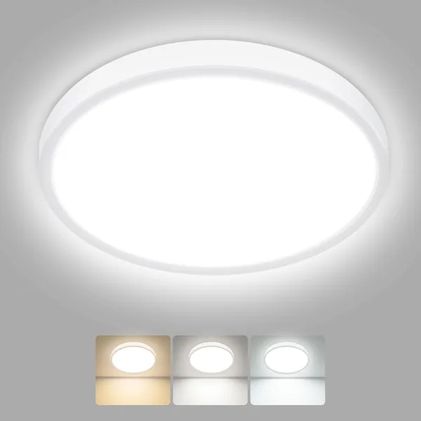 hepside Bathroom Light,3000K/4000K/6500K 3 Color Temperature
