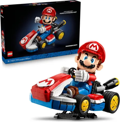 LEGO Super Mario: Mario Kart, Set de Construcción para Adultos, Figuras Nintendo