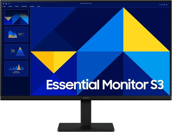 Samsung 27-inch FHD Flat Screen IPS Panel 5ms 100Hz Monitor with Eye-Saver Mode & Super Slim Design