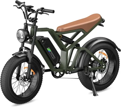 Bicicleta Elétrica Adulto 20x4 com Motor Sem Escova de 500W, Melhor Oferta