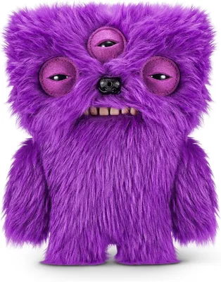 Fugly-Fart Carita 9" - Serie ZURU 1 - Peluche (Alien - Pile Larga)