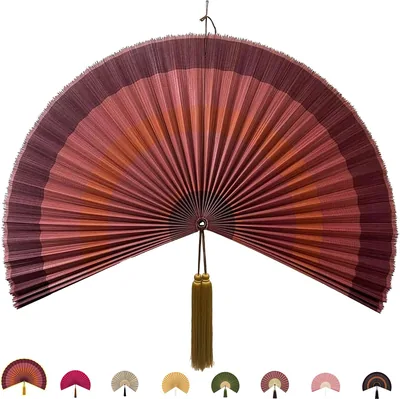 ChumDecor Bamboo Fan Wall Decor Best Deal