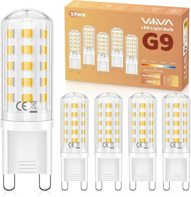 G9 LED Bulbs Warm White - 5 Pcs 15% Off
