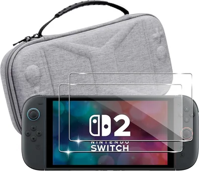 Coque Lemxiee pour Nintendo Switch 2 + [2 Protège-écrans en Verre Trempé] - Meilleure Offre
