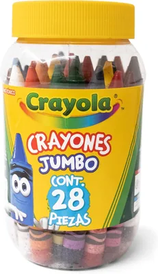 CRAYOLA Jumbo Wax Crayons Tin – Best Deal