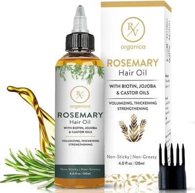 RV Organica Rosemary Hair Oil Best Deal
