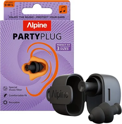 Plugs auditifs Alpine PartyPlug pour événements musicaux, concerts et festivals - Meilleur prix