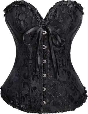 Cici Bridal Corset Top Bustier Shapewear Ribbon Flower