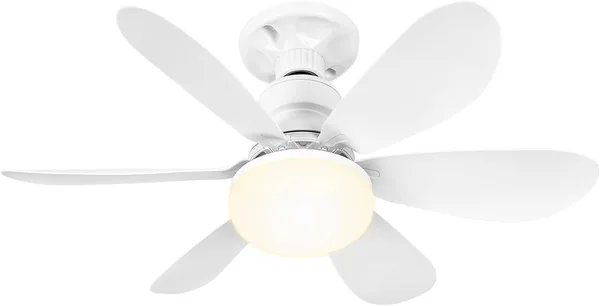 BuzzoXerex Ceiling Fan with Light and Remote Control
