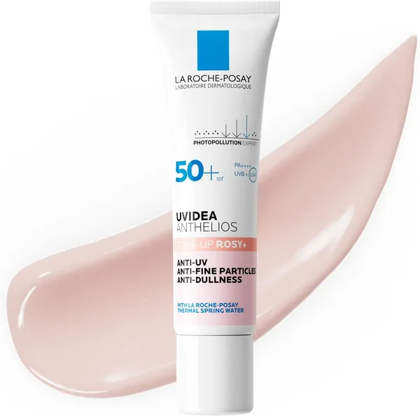 La Roche-Posay UV Idea XL Protection Tone-Enhancing Rose+ Sunscreen Makeup Primer