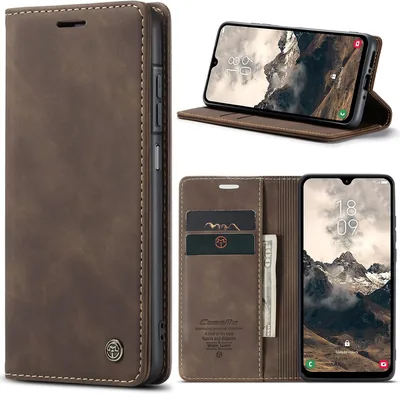 Étui Azororo pour Samsung Galaxy A26 5G - Housse Portefeuille en Cuir Premium avec Fermeture Magnétique