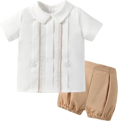 Booulfi Christening Outfits for Boys