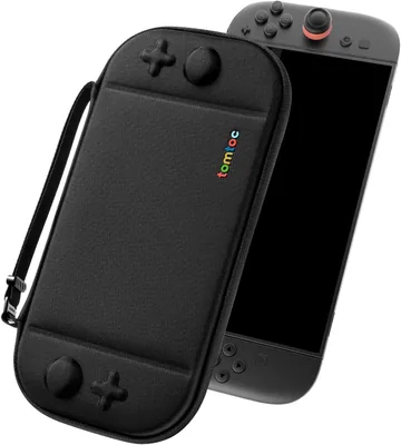 Tomtoc Draagkoffer voor Nieuw Nintendo Switch 2 (2025), Slank en Beschermend Reisetui met Oorgeliden