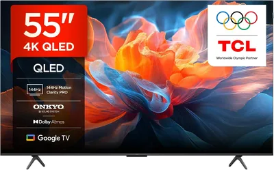 TCL 55" QLED Gaming TV - 4K 144Hz
