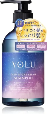 YOLU Calm Night Repair シャンプー 42%オフ - 損傷ケア、ネロリ＆ペパーミントで美肌