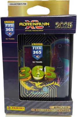Panini FIFA 365 2025 Soccer Trading Cards Pocket Tin Blind Box (80% Off)