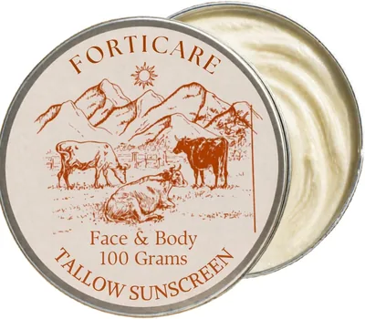 Sunscreen Naturale Sebo SPF 20 Crema Solare con Sebo Bovino e Ossido di Zinco Non Nano, 100% Al Pastore, Protezione Minerale per Viso e Corpo