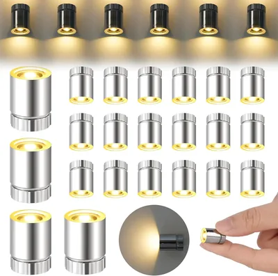 AUAUY 22 szt. Mini LED Światło Bateryjne - Dekoracyjne Oświetlenie LED