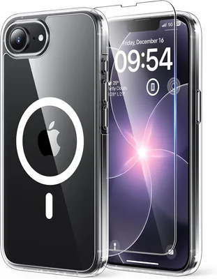 Funda Magnética Tauri para iPhone 17e / 16e de 6.1" con Protector de Pantalla de Vidrio Templado, Compatible con MagSafe, Mejor Oferta