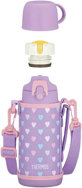 Thermos FJJ-602WF PL-P Vacuum Insulated, 2-Way Bottle