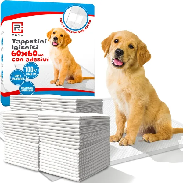 R MOVE 100 Dog Sleepers 60 x 60 cm with Stickers