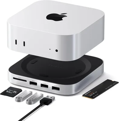 Satechi Mac Mini M4 Hub & Stand with SSD Enclosure Best Deal