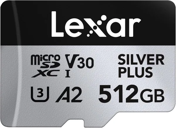 Lexar Professional SILVER PLUS microSDXC UHS-I Card 512GB