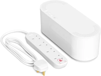 D-Line 4 Outlet Cable Tidy Box, 2m