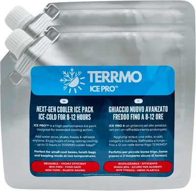 TERRMO Ice Pro 1-4 Pak Batterijen voor Koelers | Premium Koelboxen | Lange Houdbaarheid 24-72 Uur