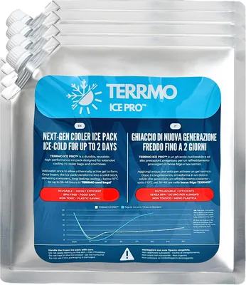 TERRMO Ice Pro™ 1-4 Pack Koelbatterijen voor Koelers & Koelzakken | Premium Koelers | Lange Houdbaarheid 24-72u