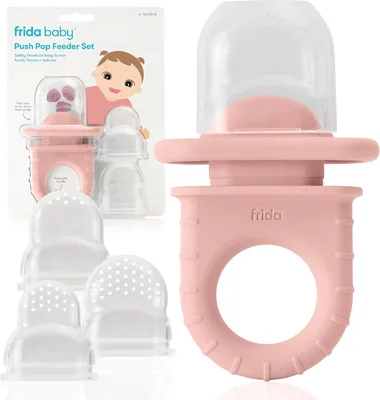 Frida Baby Push Pop Feeder Pink 3ct Best Deal