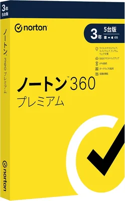 ノートン 360 プレミアム 3年5台版 (Amazon.co.jp限定)