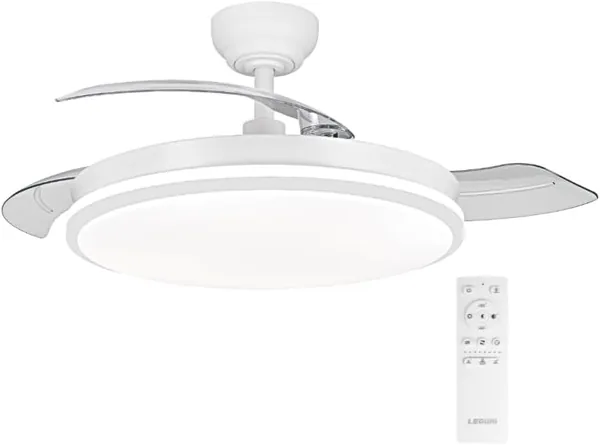 Ceiling Fan with Light with Remote Control 3 Blades