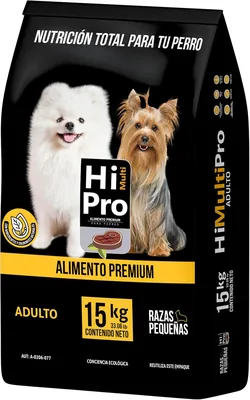 HI MULTI PRO Alimento Premium para Perro Adulto Razas Pequeñas