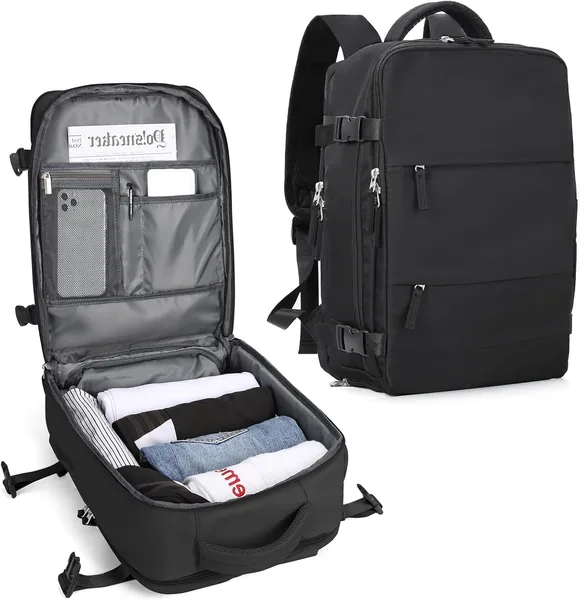 SZLX Vacuum Backpack with Pump Carry-on Luggage 40x30x20