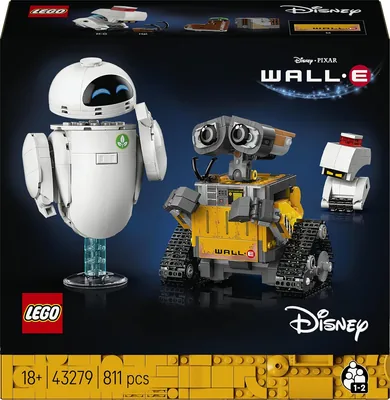 LEGO Disney & Pixar WALL-E and EVE 43279 29% Off - Buildable Kit for Couples' Date Night