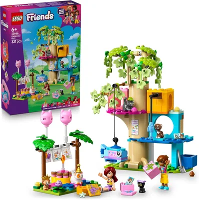 LEGO Friends Cat Birthday Party & Tree House 42666 Set - 20% Off