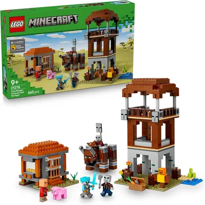 LEGO Minecraft Pillager Outpost 21278 Building Set