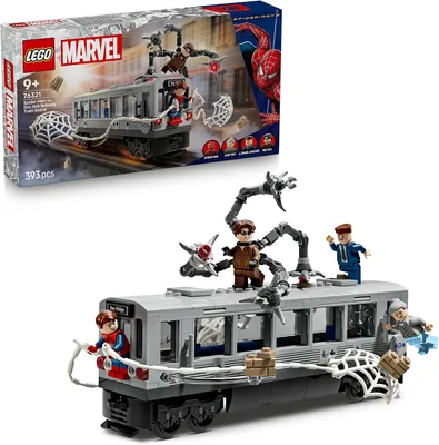LEGO Super Heroes Spider-Man vs. Doc Ock Subway Train Set
