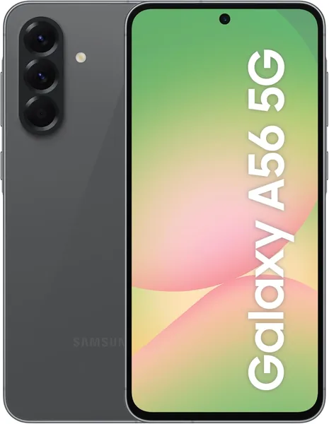 Samsung Galaxy A56 5G 256GB, Móvil Teléfono, 8GB RAM, Cámara 50MP, Negro, Garantía del Fabricante 3 Años + 1 Año Extra