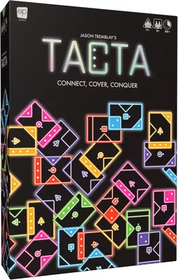 USAOPOLY TACTA Card Game - Strategic Shape Matching for All Ages