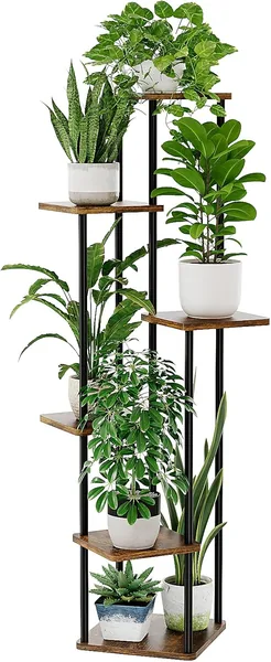 Bamworld Corner Plant Stand Indoor