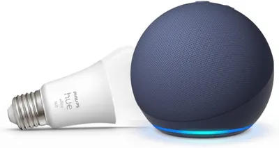 Echo Dot (Newest) + Philips Hue Bulb 54% Off
