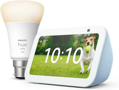 Echo Show 5 (Newest) + Philips Hue Bulb 45% Off