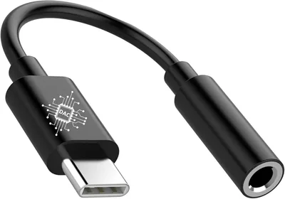 Adapter USB-C na Jack 3,5mm DAC Hi-Fi dla Smartfonów i Tabletów