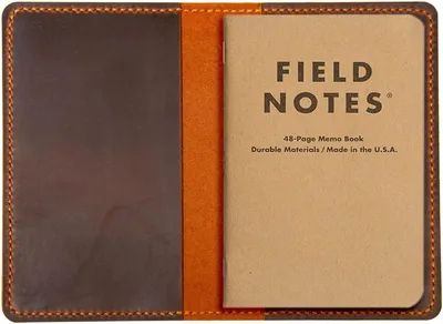 Moleskine Cahier Leather Journal Cover - Pocket Size 3.5" x 5.5" Best Deal
