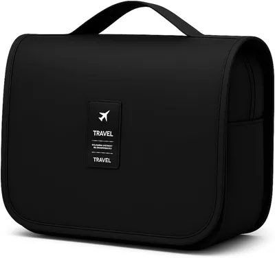Bolsa Necessaire para Maquiagem com Divisória e Cabide - 7% de Desconto